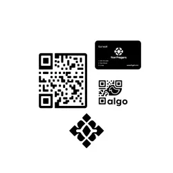 Generador de código QR de tarjeta de presentación vCard con logo API