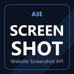 Captura de tela do site A3E API