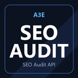 Auditoría SEO A3E API