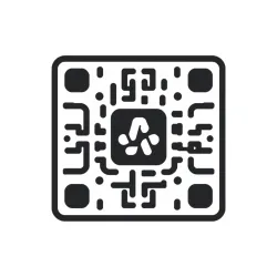 Generador de Código QR Estilo Punto con Logo API